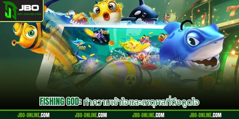 FISHING GOD ศึกทะเลเดือด ล่าบอสใหญ่ล่าสุดแรงมาก