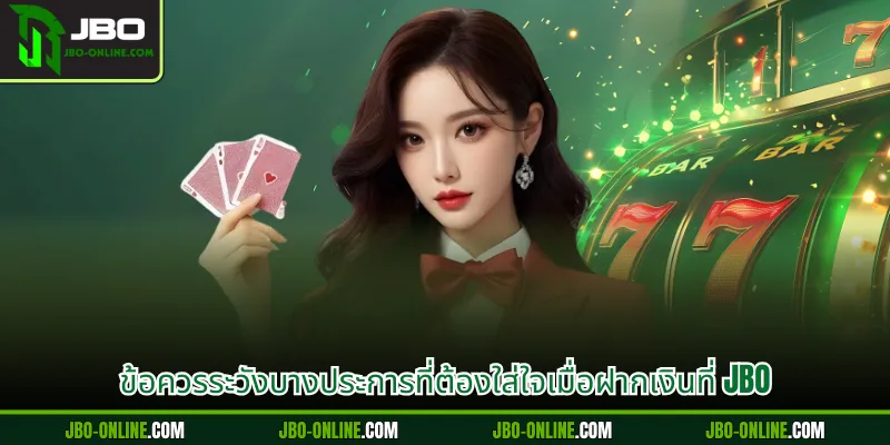ข้อควรระวังบางประการที่ต้องใส่ใจเมื่อฝากเงินที่ JBO