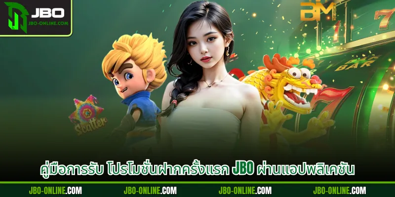 คู่มือการรับ โปรโมชั่นฝากครั้งแรก JBO ผ่านแอปพลิเคชัน