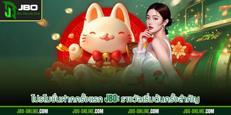 โปรโมชั่นฝากครั้งแรก JBO: รางวัลเริ่มต้นครั้งสำคัญ